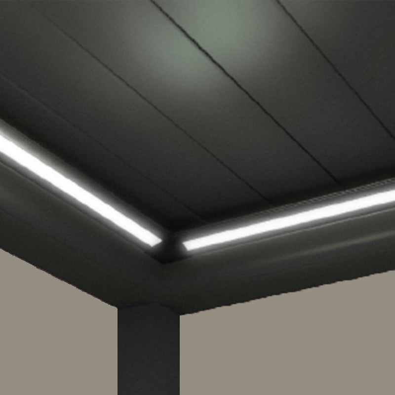 Deponti Pinela Deluxe Aluminium Electric Retractable Veranda 3000mm x 6070mm