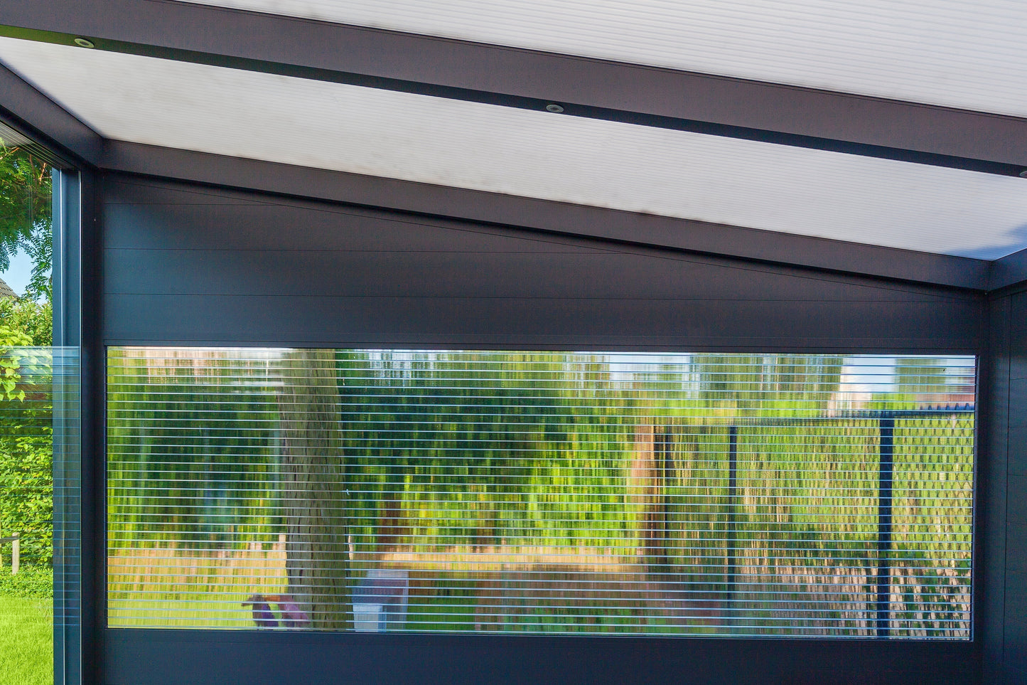 Deponti Ribolla Aluminium Veranda Canopy 5060mm x 3500mm