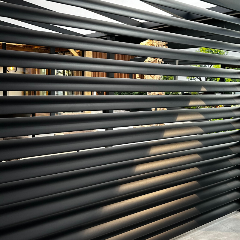 Louvered Walls Fixed And Rotating 5000mm wide x 2200mm